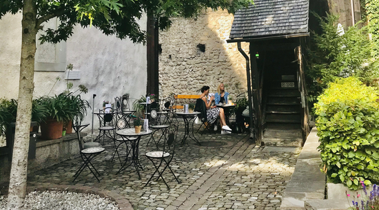 In der Oberstadt wird wieder ein Café öffnen. © Stadt Bregenz