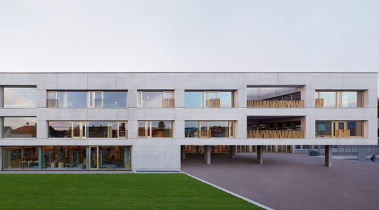 Die neue Schule Schendlingen in Bregenz © Adolf Bereuter