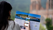 Das neue Magazin „Stadt in Bewegung“ als Print- und interaktive Onlineversion. © Stadt Bregenz